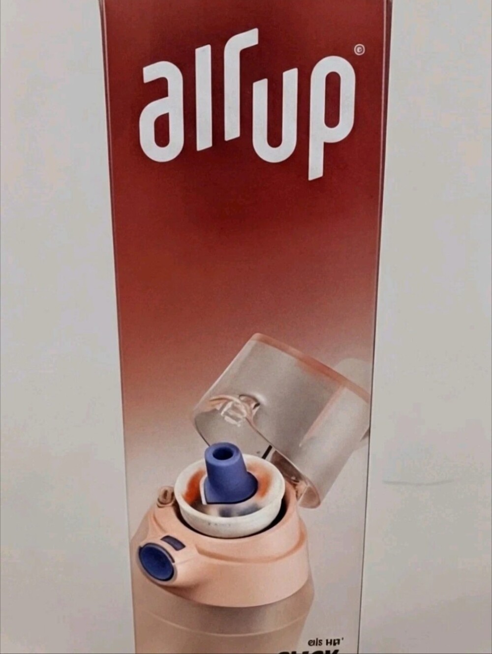 Air Up Click 800mL Water Bottle Rose Cobalt + Flavor Pods Factory Sealed